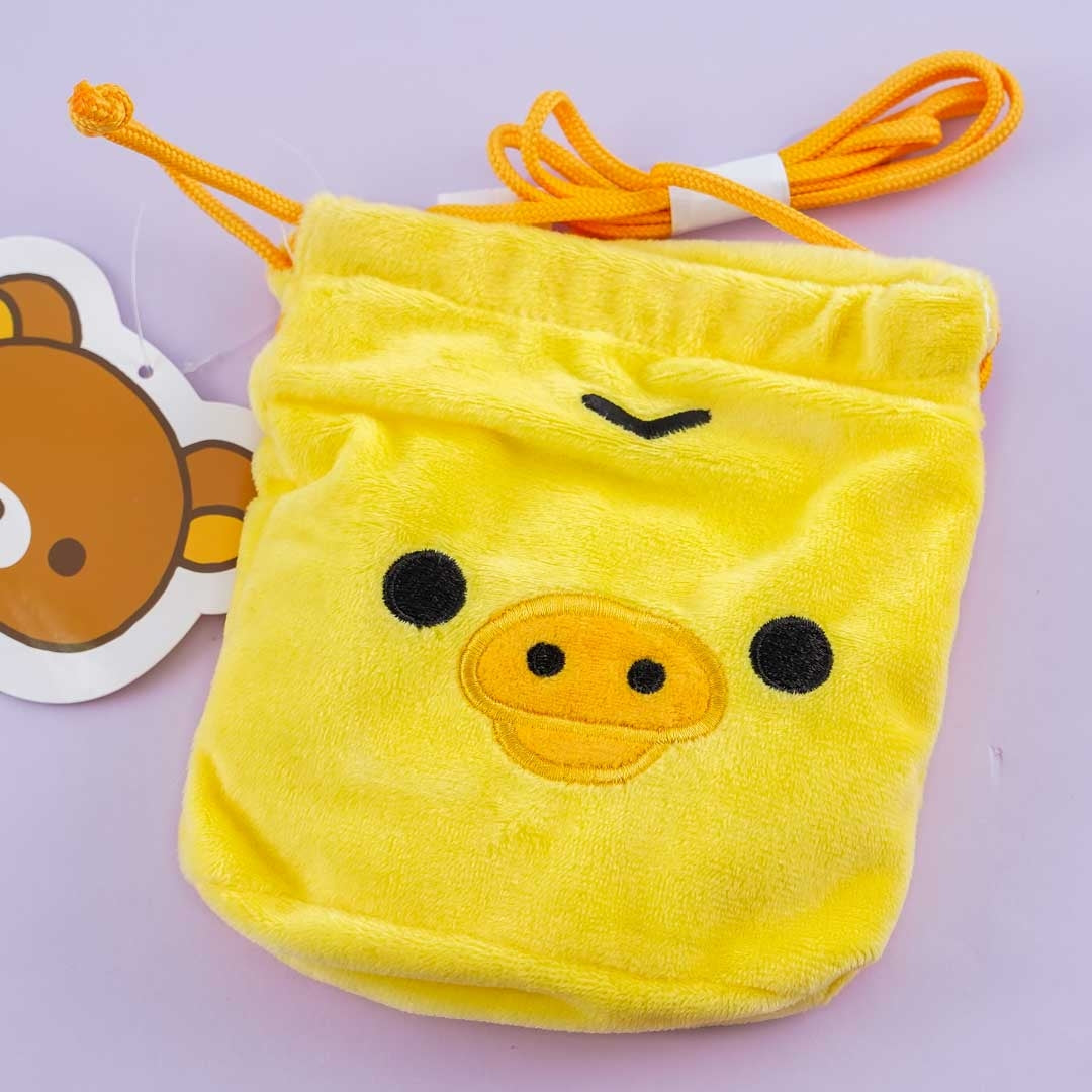 Kiiroitori Drawstring Neck Pouch