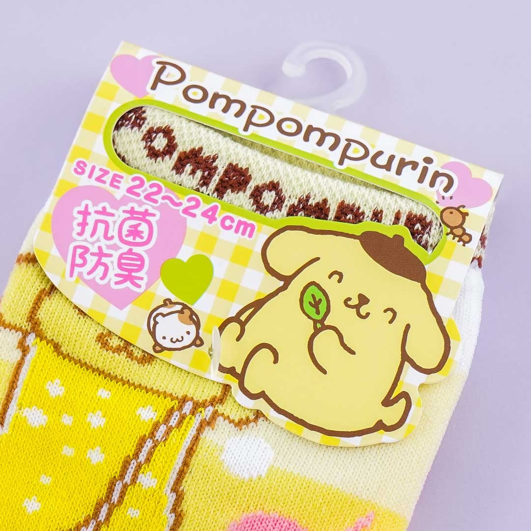 Pompompurin Sparkling Soda Jacquard Socks