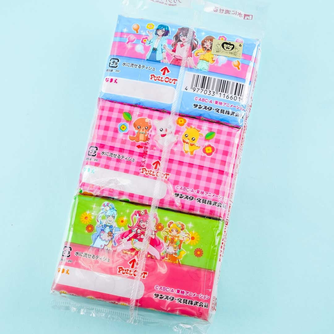 Delicious Party Pretty Cure Pocket Tissue Set