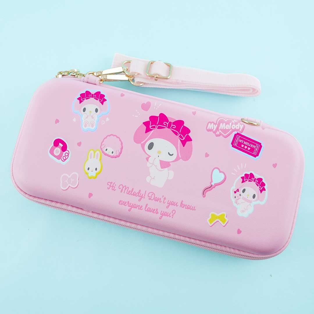 My Melody Friendly Gaming Console Hard Pouch