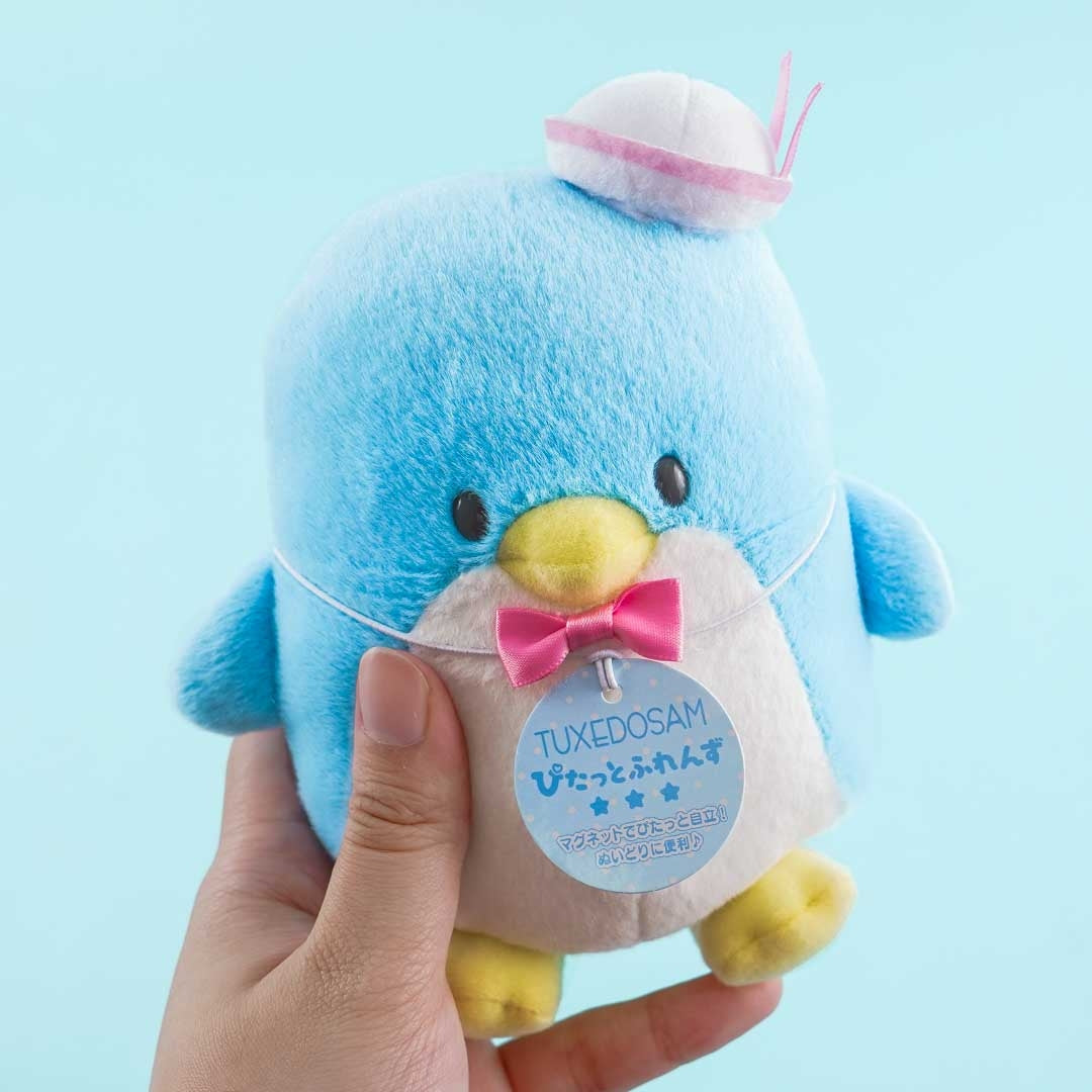 Sanrio Pitatto Friends Plushie - Tuxedosam / Medium