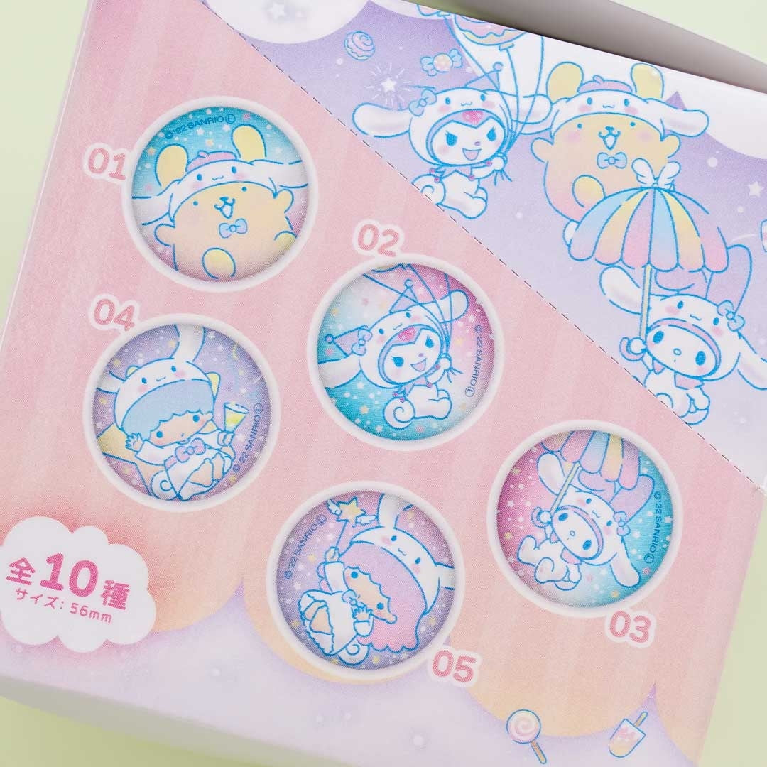 Cinnamoroll 20th Anniversary X Sanrio Characters Trading Can Badge