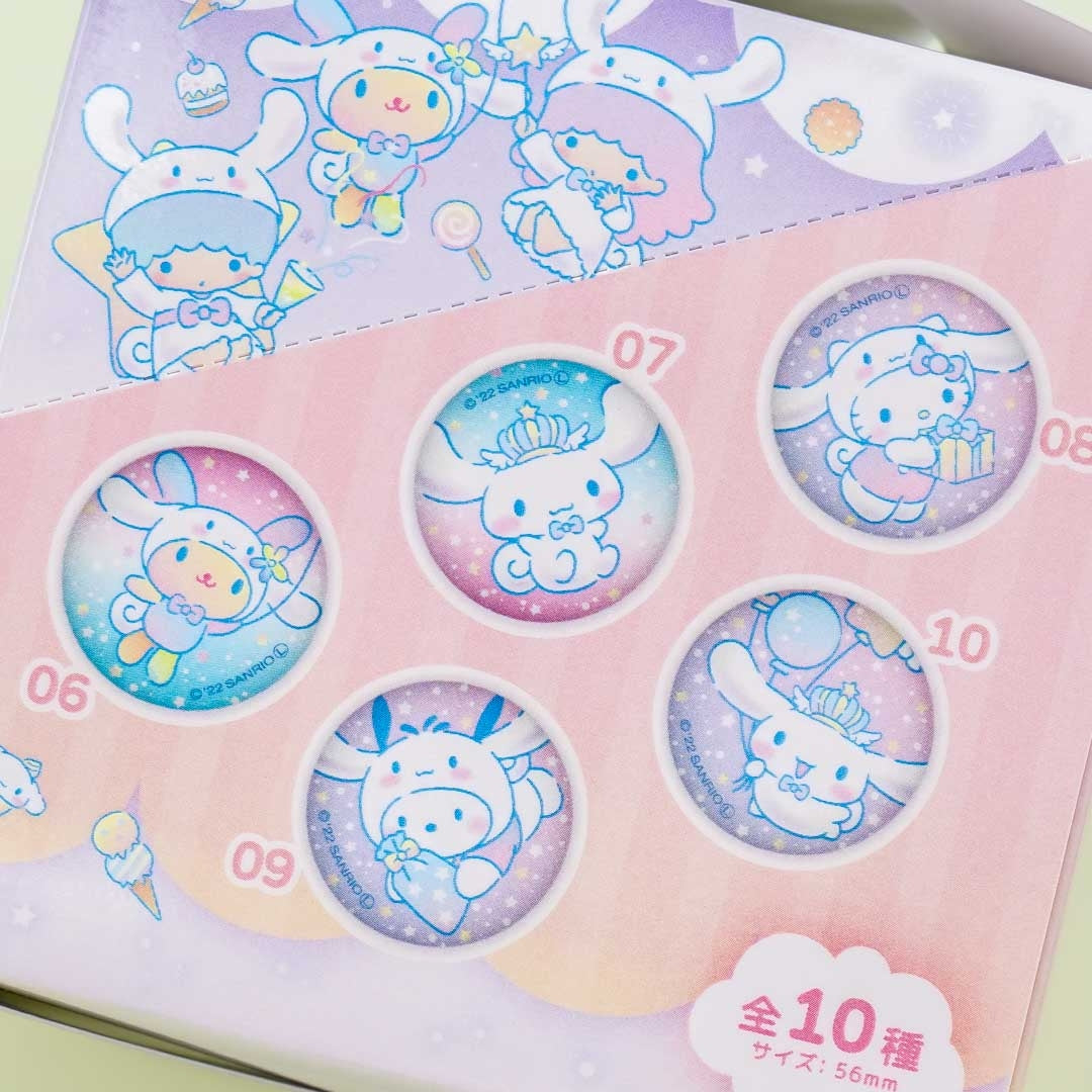 Cinnamoroll 20th Anniversary X Sanrio Characters Trading Can Badge