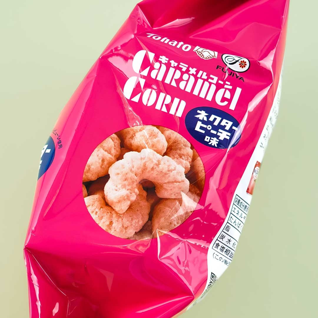 Tohato Caramel Corn - Nectar Peach
