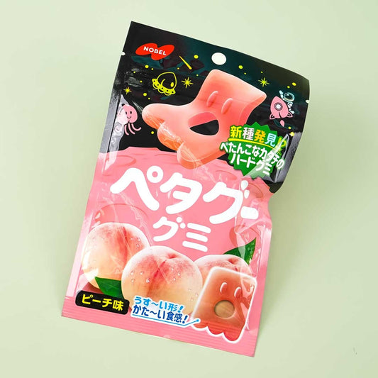 Nobel Petagu Gummy Candy - Peach