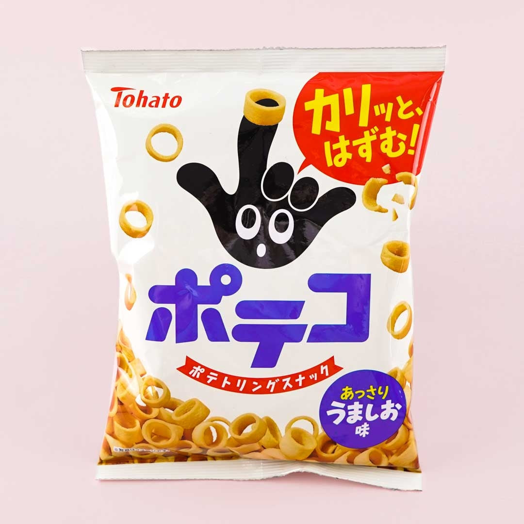 Tohato Poteco Salted Potato Ring Snacks