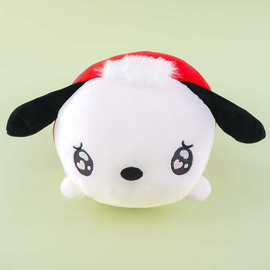 Sanrio Emo Kyun Coro Fluffy Cushion - Pochacco