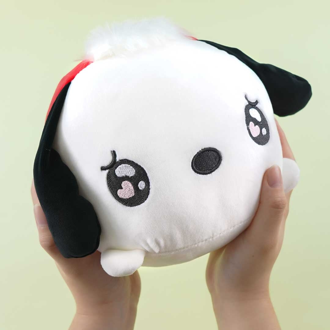 Sanrio Emo Kyun Coro Fluffy Cushion - Pochacco