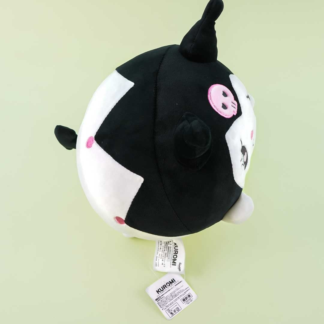 Sanrio Emo Kyun Coro Fluffy Cushion - Kuromi