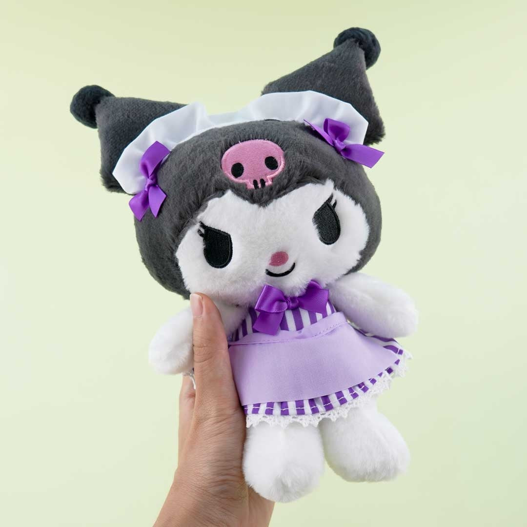 Kuromi Diner Maid Plushie - Mini
