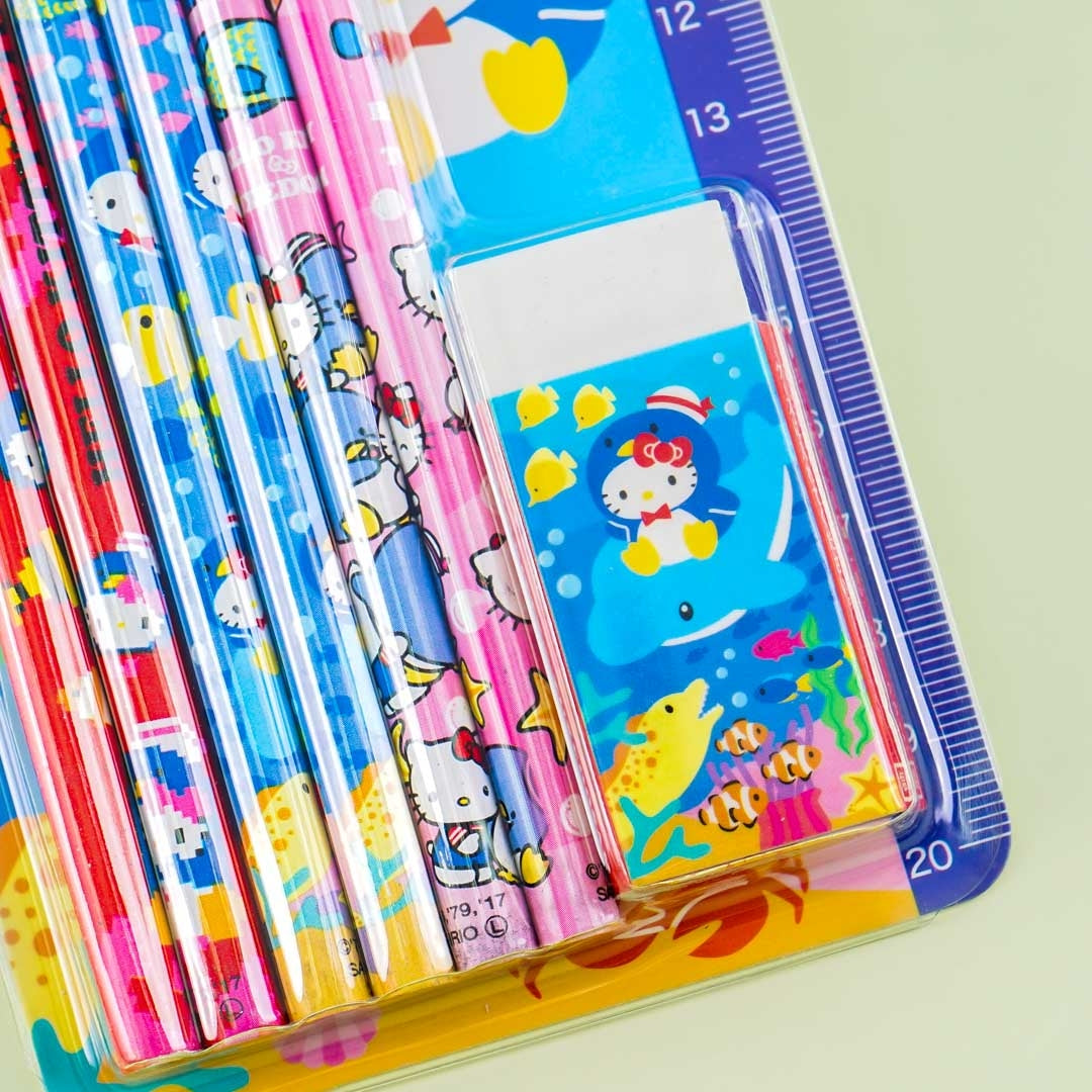Hello Kitty x Tuxedosam Stationery Set