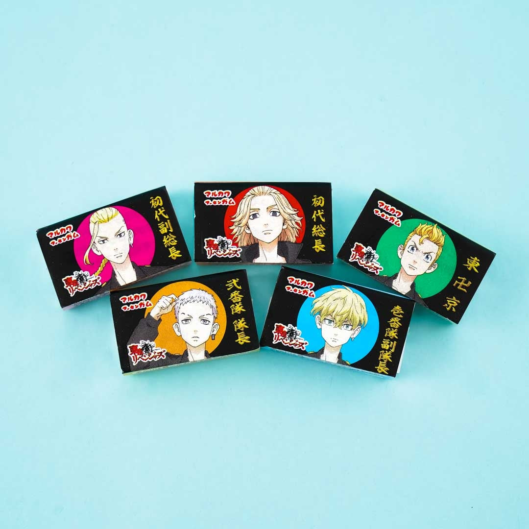 Marukawa Tokyo Revengers Gum Set - 5 pcs