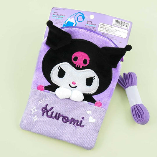 Kuromi Pocket Pouch With Shoulder Strap