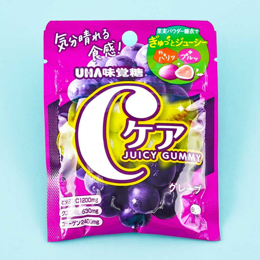 UHA Mikakuto C Care Grape Gummies