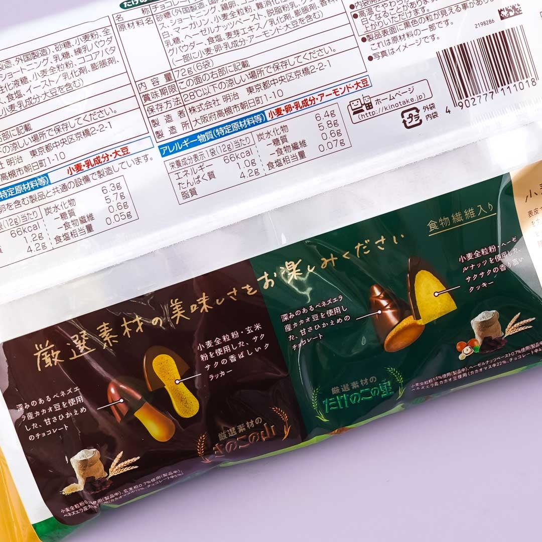 Kinoko no Yama  x Takenoko no Sato Chocolate Bag