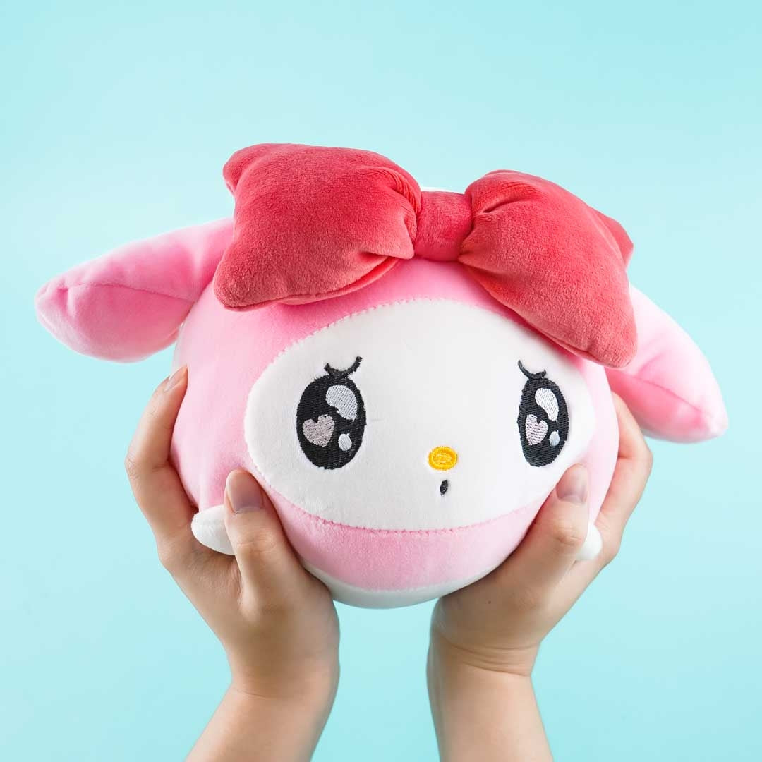 Sanrio Emo Kyun Coro Fluffy Cushion - My Melody