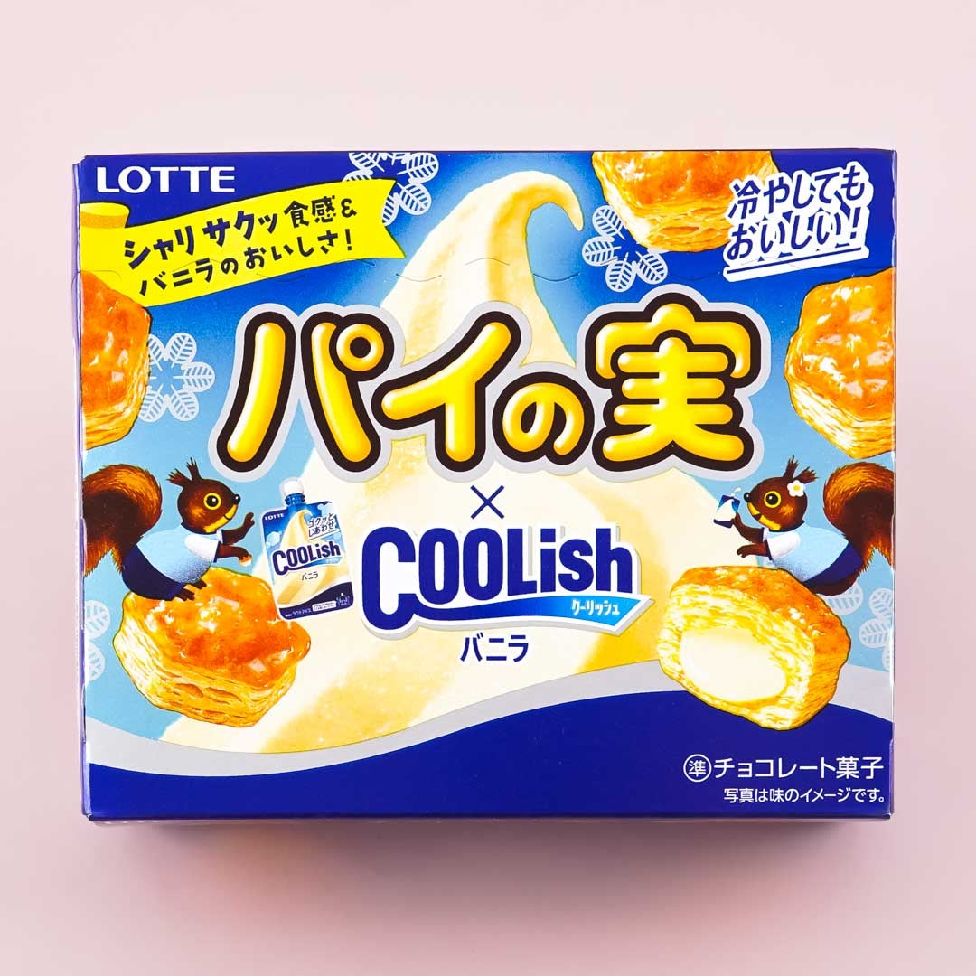 Lotte Pai No Mi Pastries - Coolish Vanilla