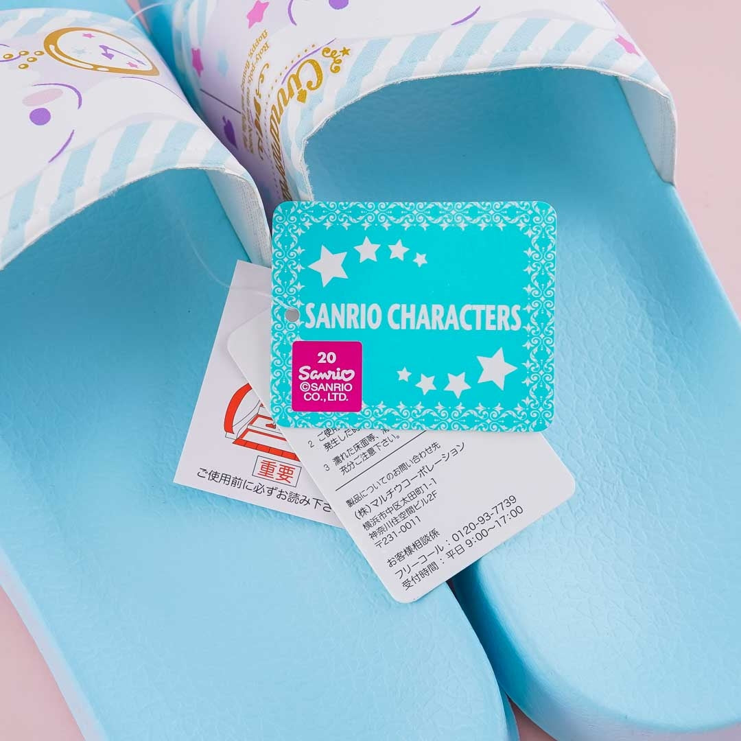 Cinnamoroll Time Indoor Slippers - Blue / Large