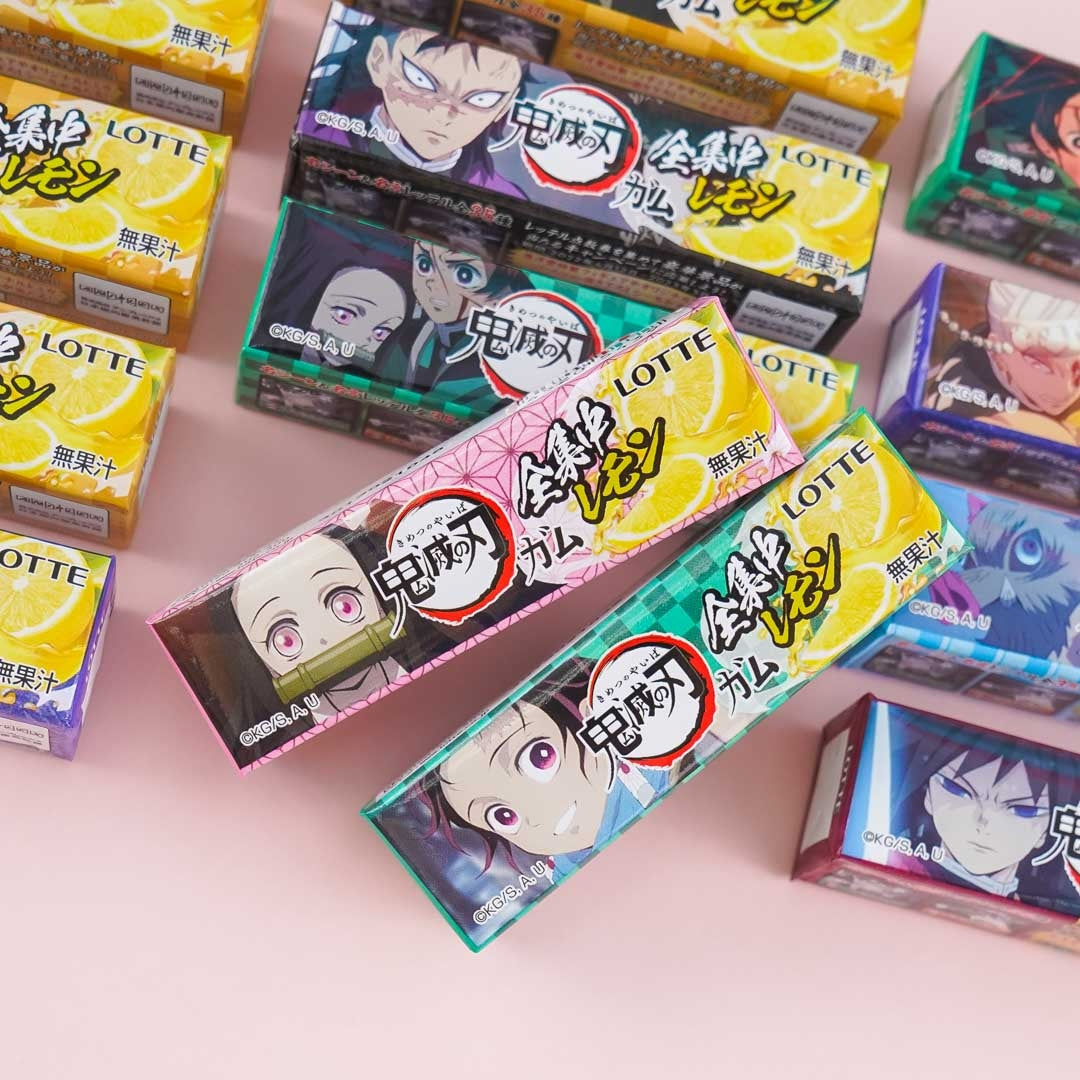 Demon Slayer Gum - Fully Concentrated Lemon