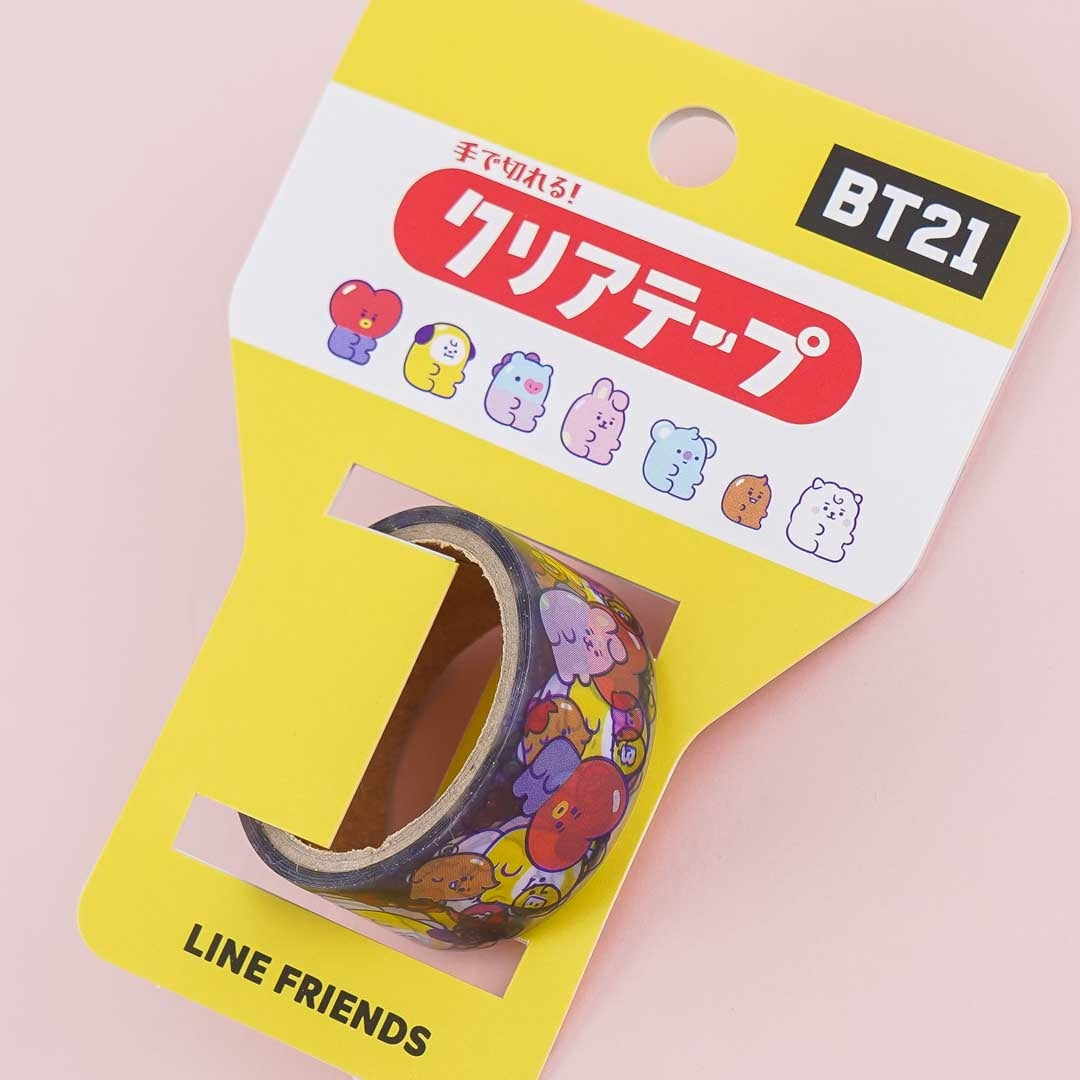 BT21 Clear Masking Tape