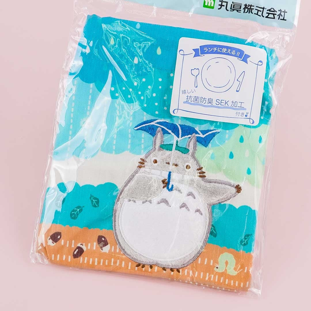 My Neighbor Totoro Rainy Day Drawstring Pouch