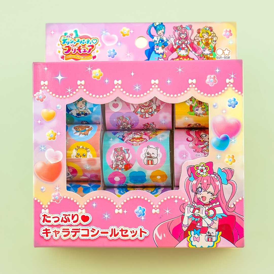 Delicious Party Pretty Cure Deco Seal Sticker Set