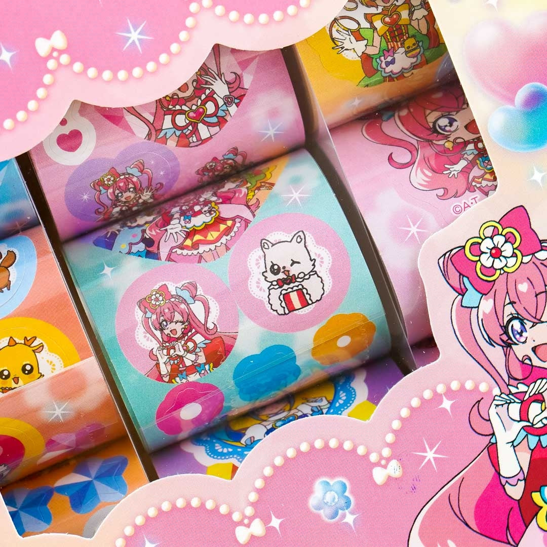 Delicious Party Pretty Cure Deco Seal Sticker Set