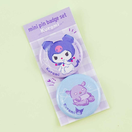 Kuromi With Friends Mini Pin Badge Set