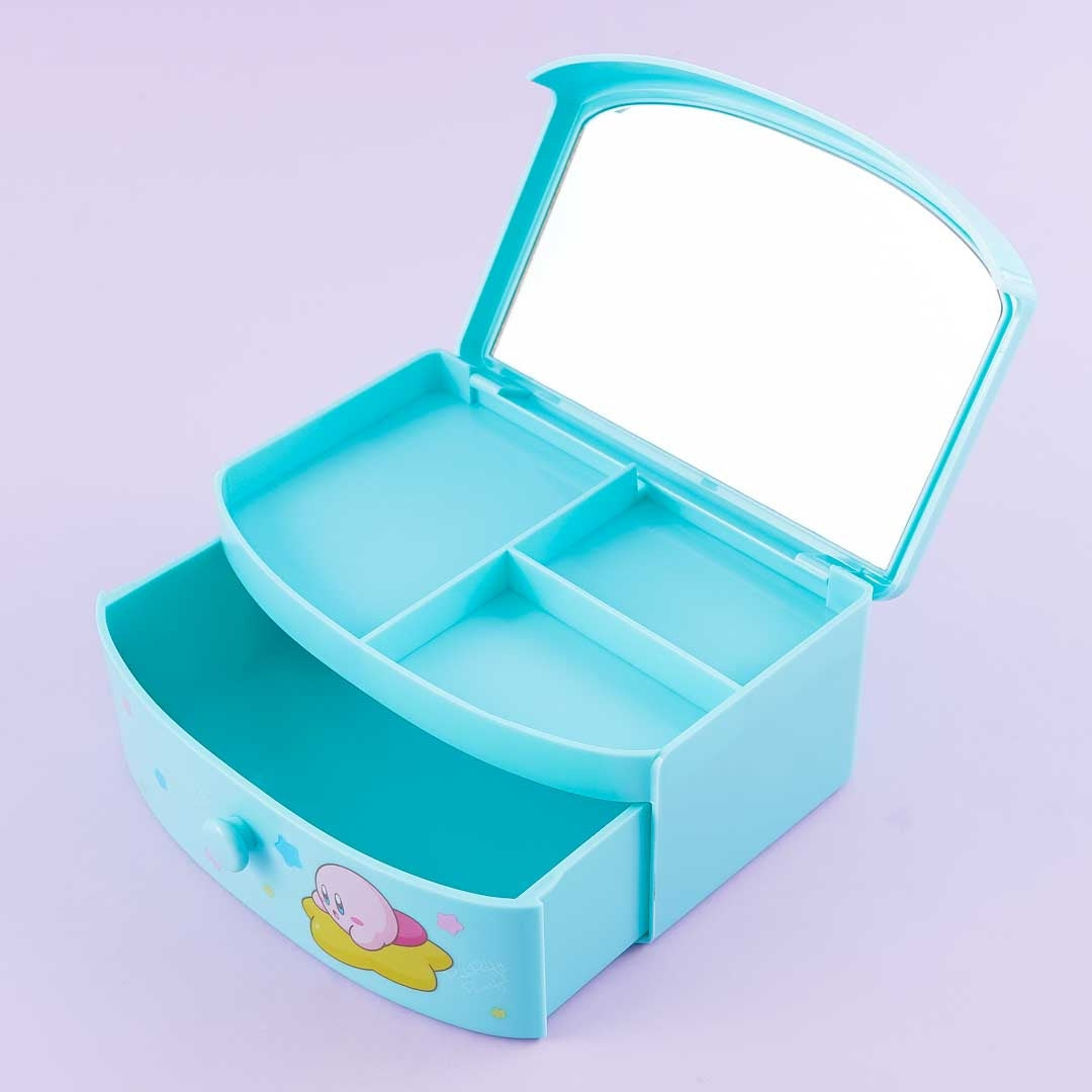 Kirby Of The Stars Jewelry Box With Drawer - Blue