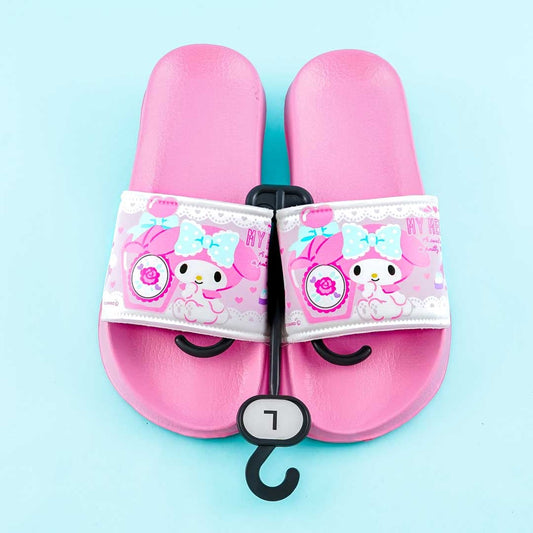 My Melody Rose & Lace Indoor Slippers - Pink / Large