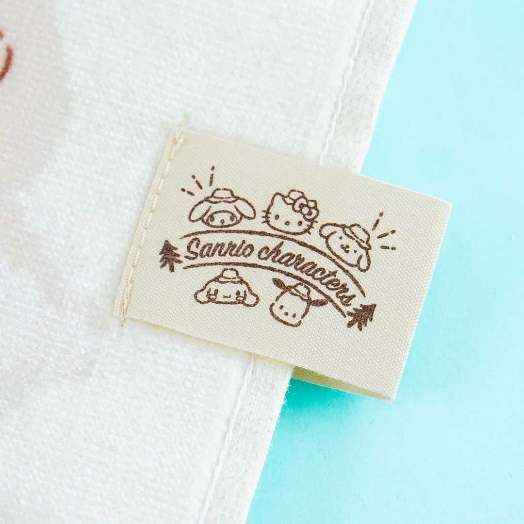 Sanrio Characters Camping Face Towel