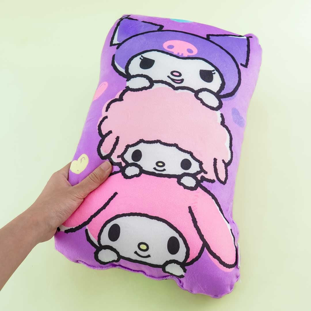 Sanrio Characters Mochimochi Cushion - My Melody & Friends
