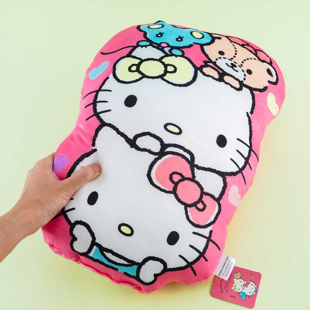 Sanrio Characters Mochimochi Cushion - Hello Kitty & Friends