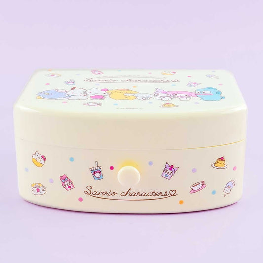 Sanrio Characters Cafe Sweets Jewelry Box With Drawer