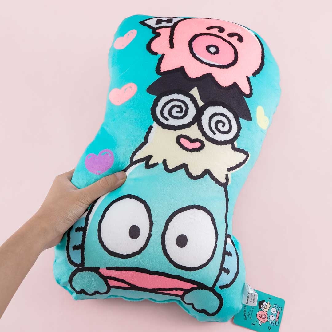 Sanrio Characters Mochimochi Cushion - Hangyodon & Friends