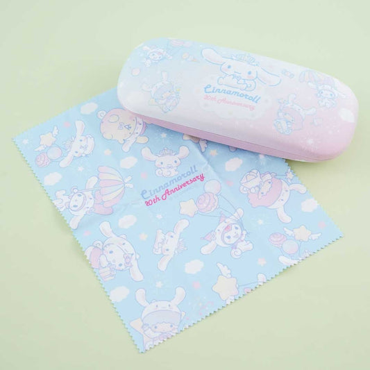 Cinnamoroll X Sanrio Characters 20th Anniversary Eyeglass Hard Case - Pink