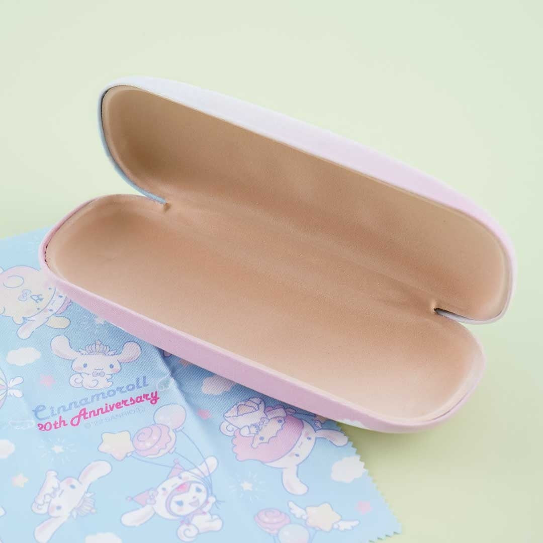 Cinnamoroll X Sanrio Characters 20th Anniversary Eyeglass Hard Case - Pink