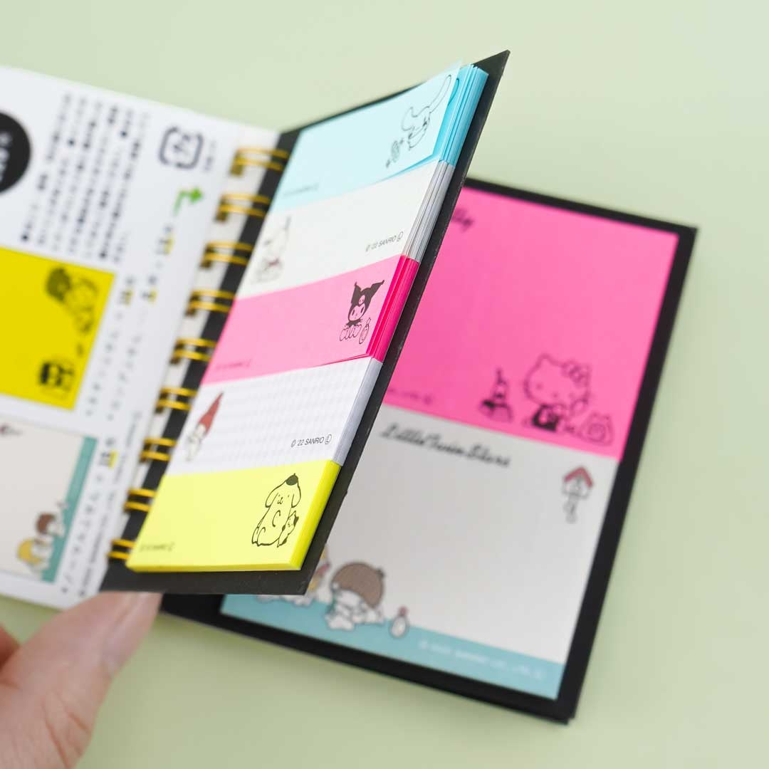 Sanrio Characters Retro Sticky Notes Set