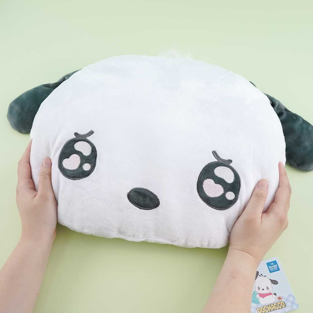 Pochacco Emo Kyun Die-Cut Cushion