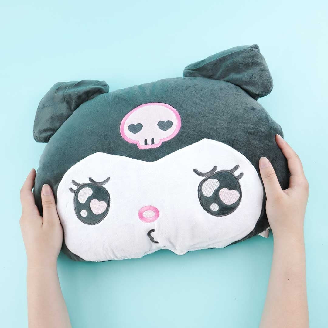 Kuromi Emo Kyun Die-Cut Cushion