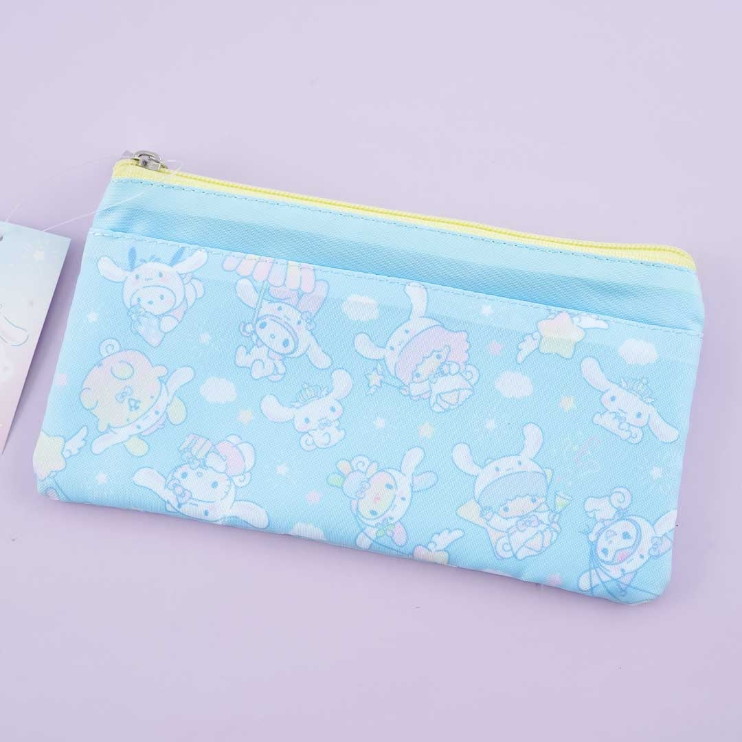 Cinnamoroll 20th Anniversary X Sanrio Characters Mask Pouch - Blue