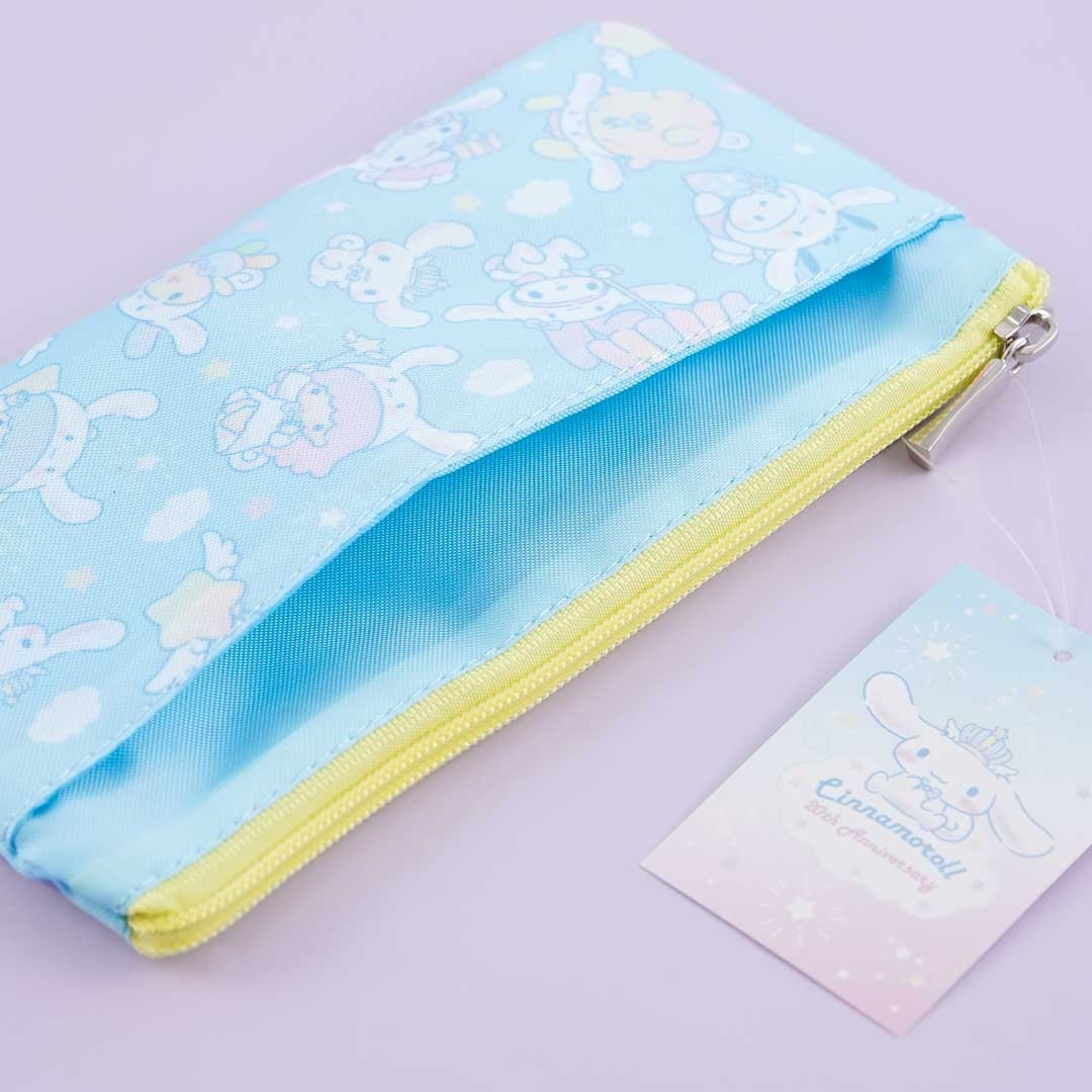 Cinnamoroll 20th Anniversary X Sanrio Characters Mask Pouch - Blue