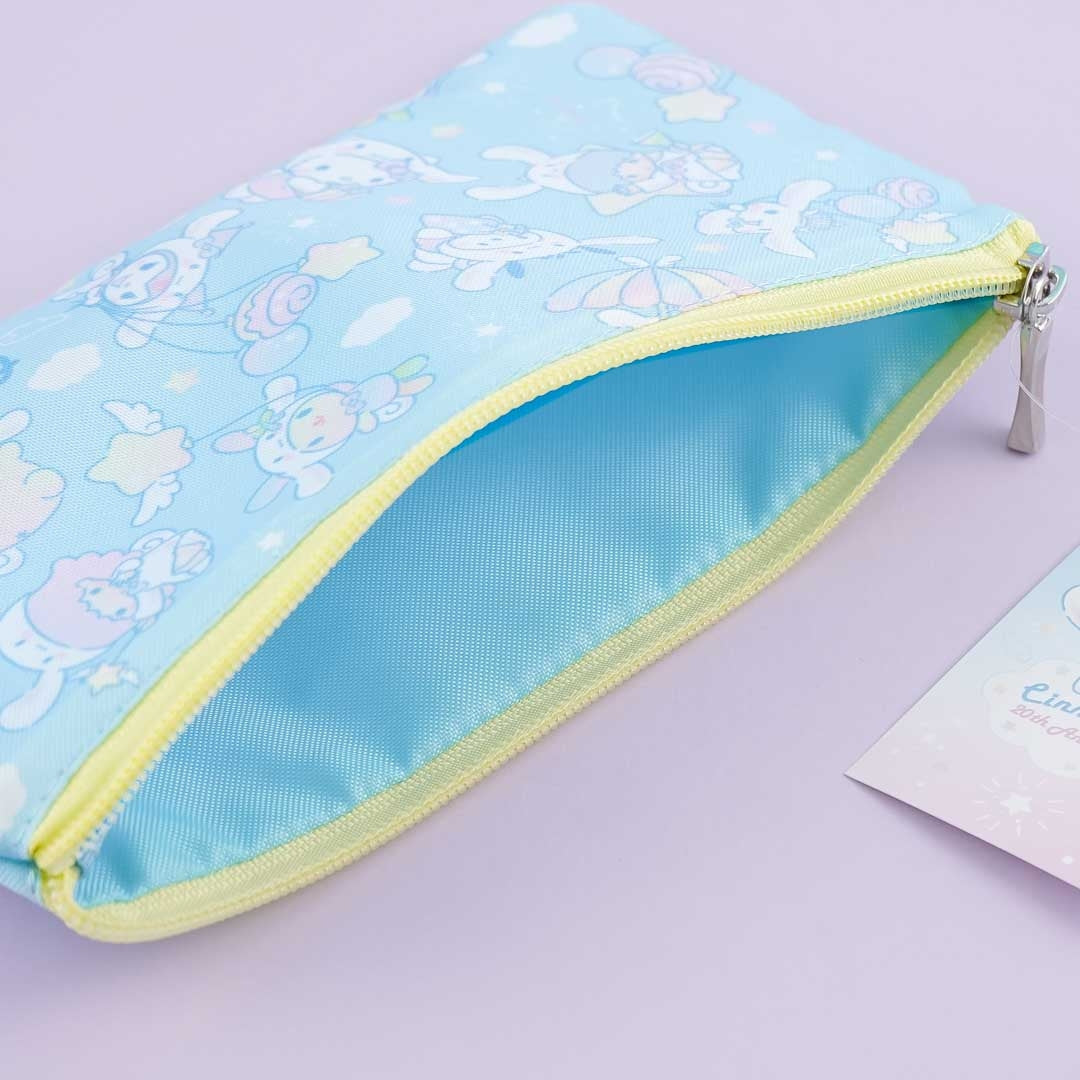 Cinnamoroll 20th Anniversary X Sanrio Characters Mask Pouch - Blue