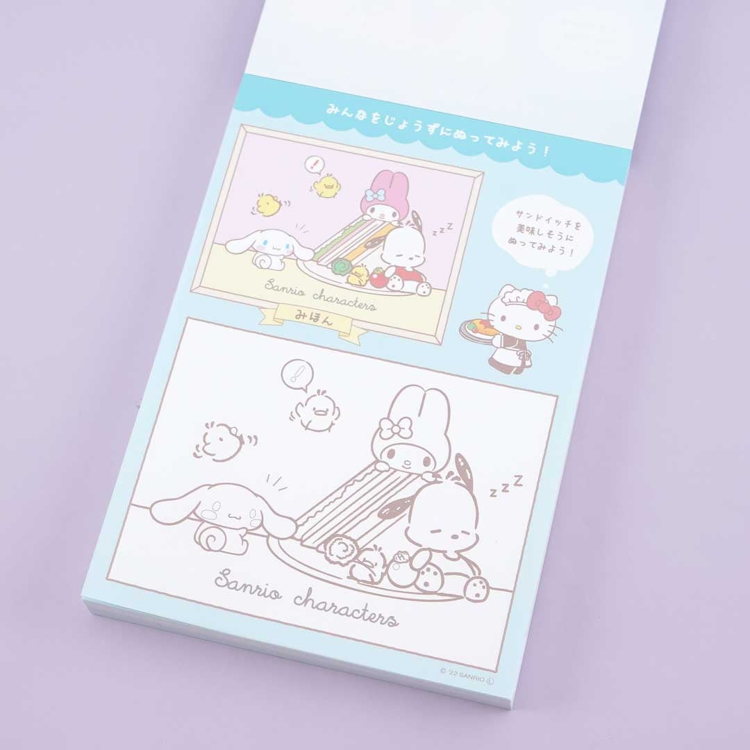Sanrio Characters Cream Soda Memo Pad