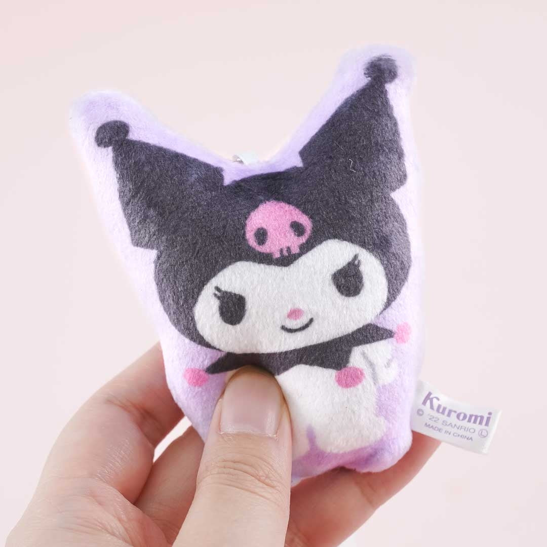 Kuromi Pochit Die-Cut Plushie Charm - Mini