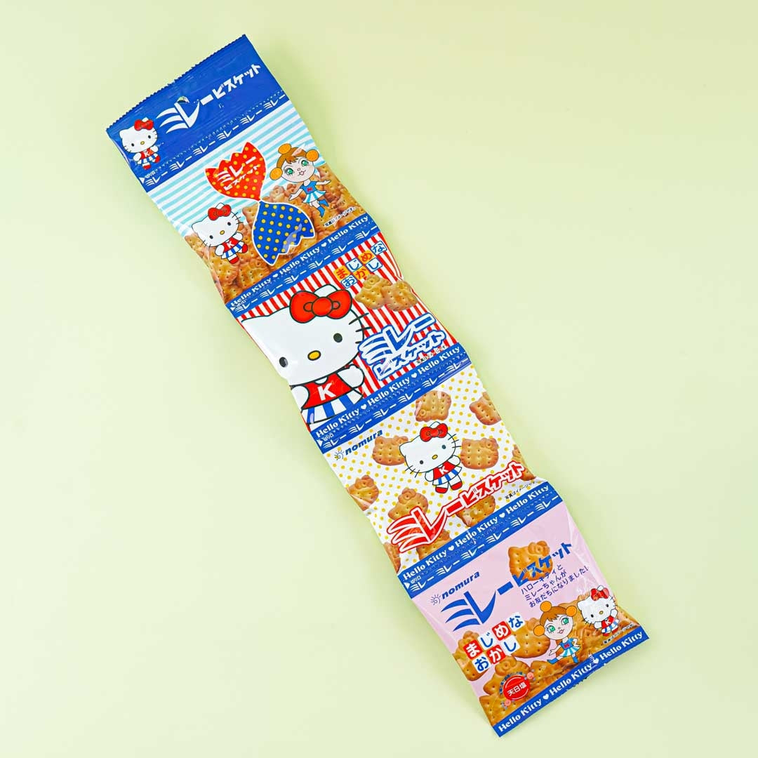 Hello Kitty Quadruple Millet Biscuit Set - 4 packs