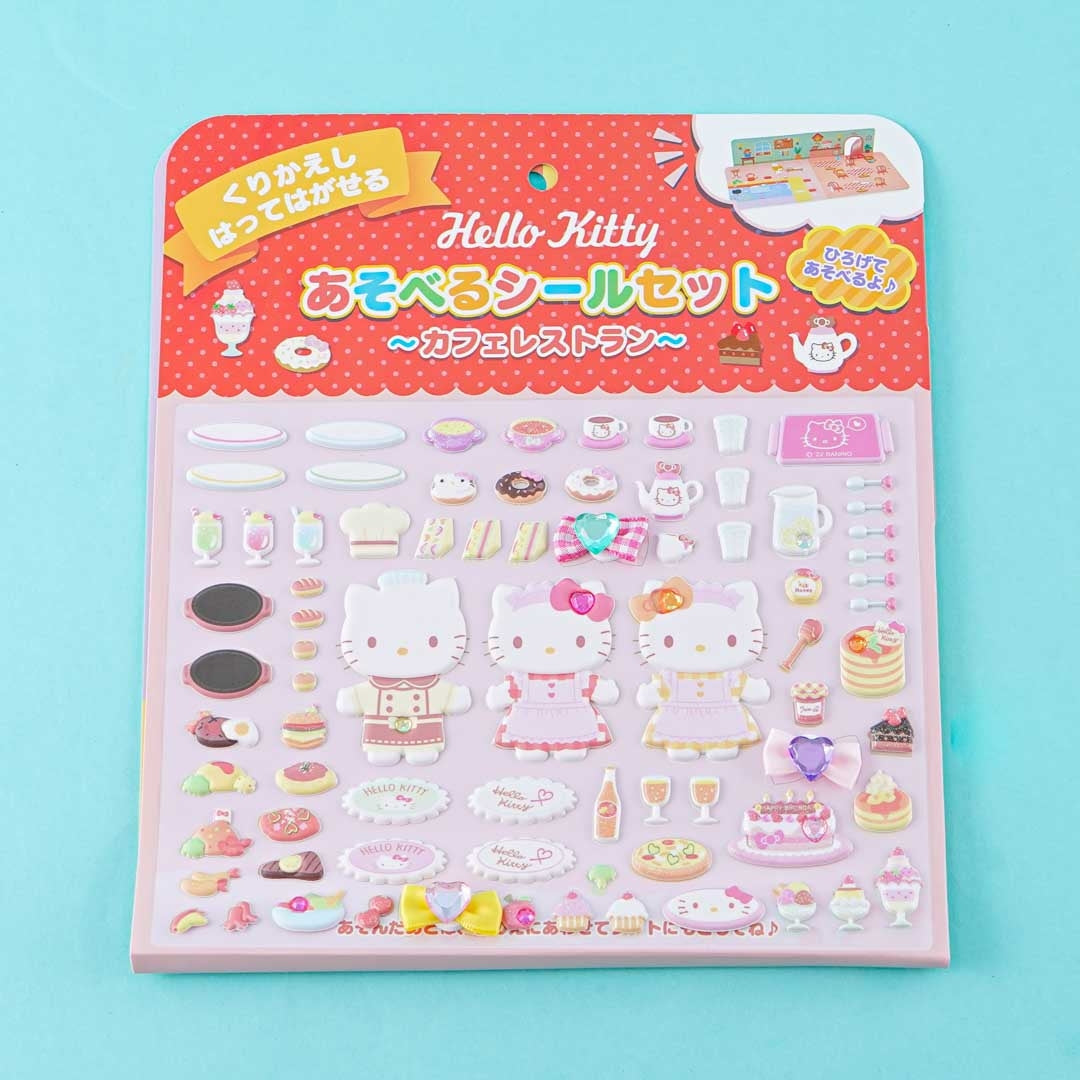 Hello Kitty Cafe Play Sticker Set