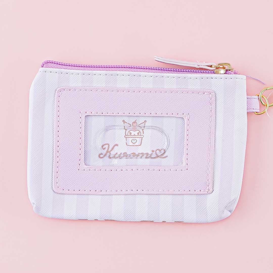 Kuromi Stripes Coin Purse & Pass Case