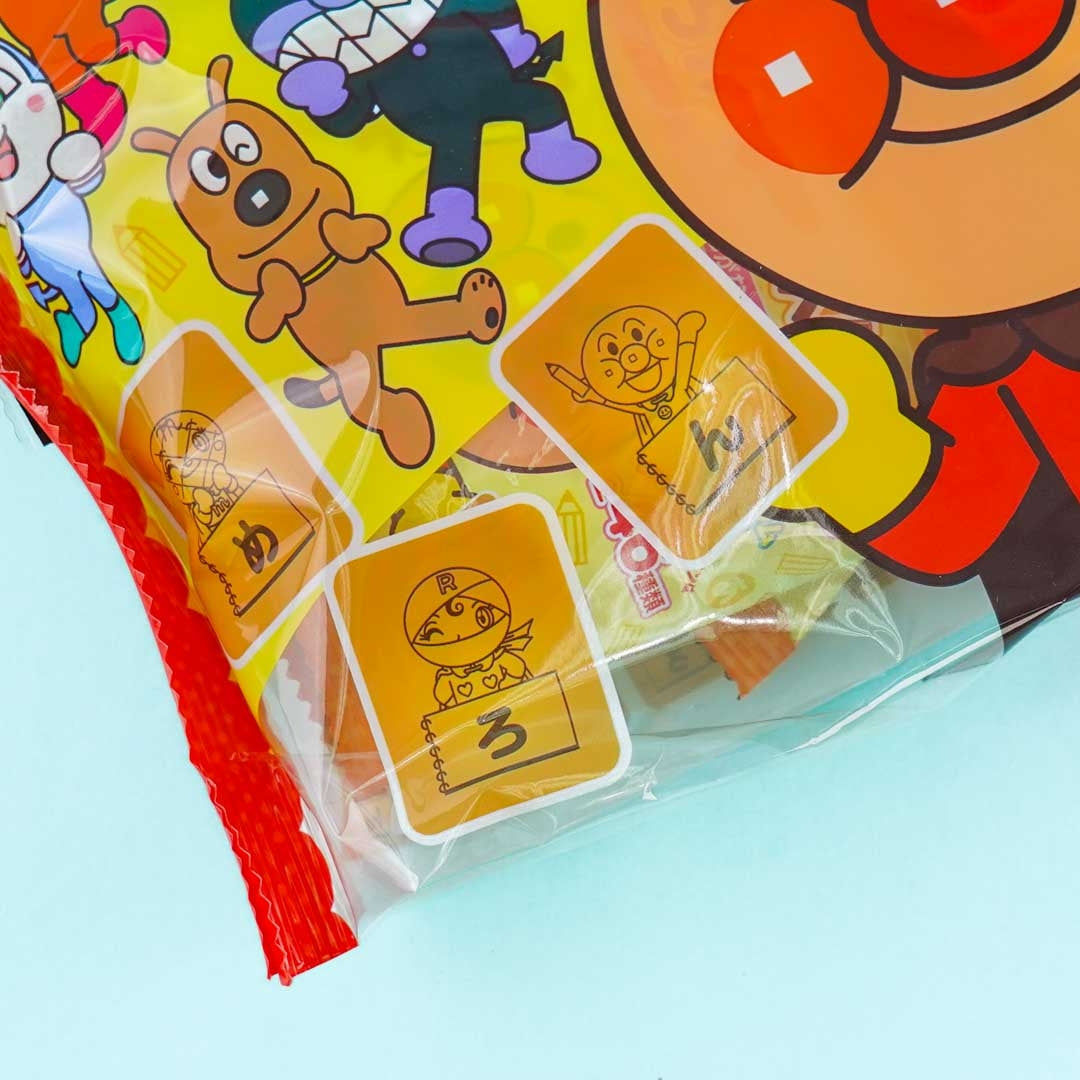 Anpanman Hiragana Choco Biscuit Sandwich Bag
