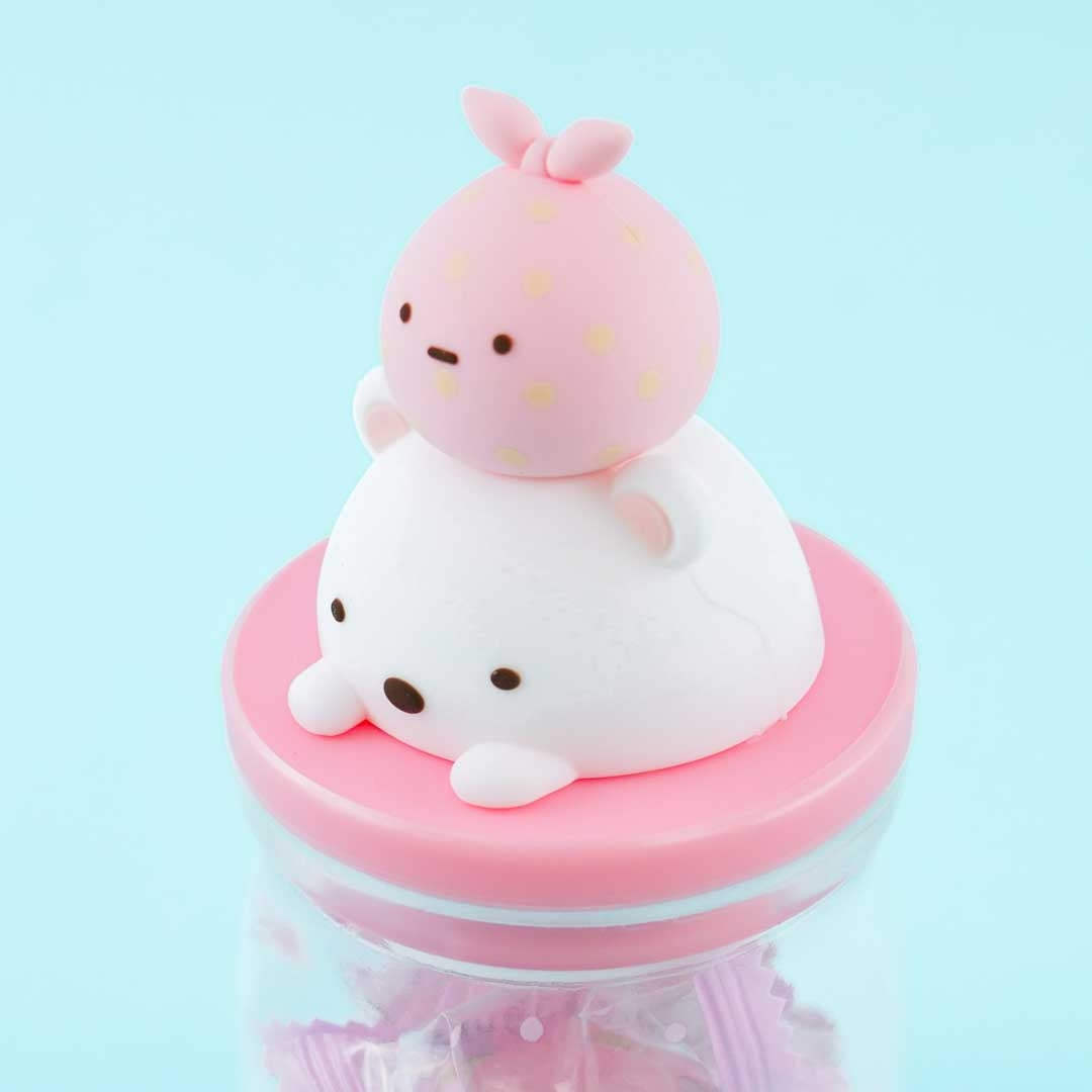 Sumikko Gurashi Candy Bottle - Shirokuma & Furoshiki